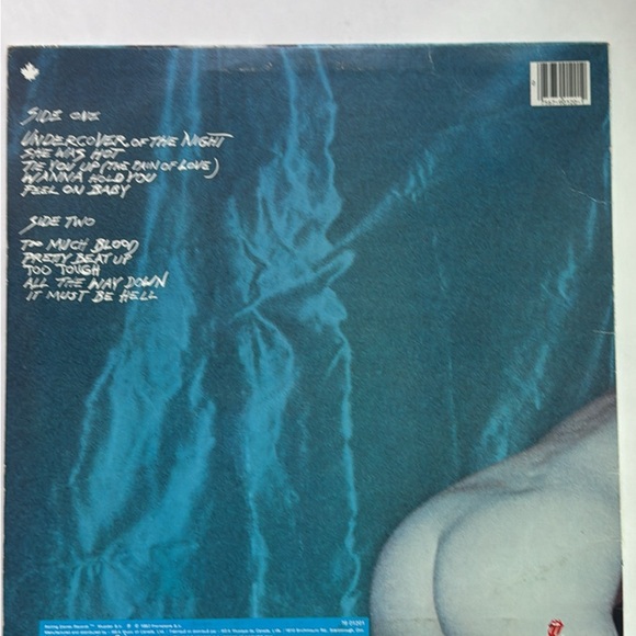 Rolling Stones - undercover - vintage vinyl record - condition is G+ - Picture 2 of 4
